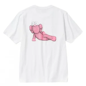 TEE-SHIRT UNIQLO Kaws Pink