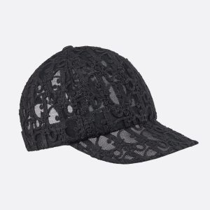 Dior x CACTUS JACK Technical Tulle Baseball Cap Black