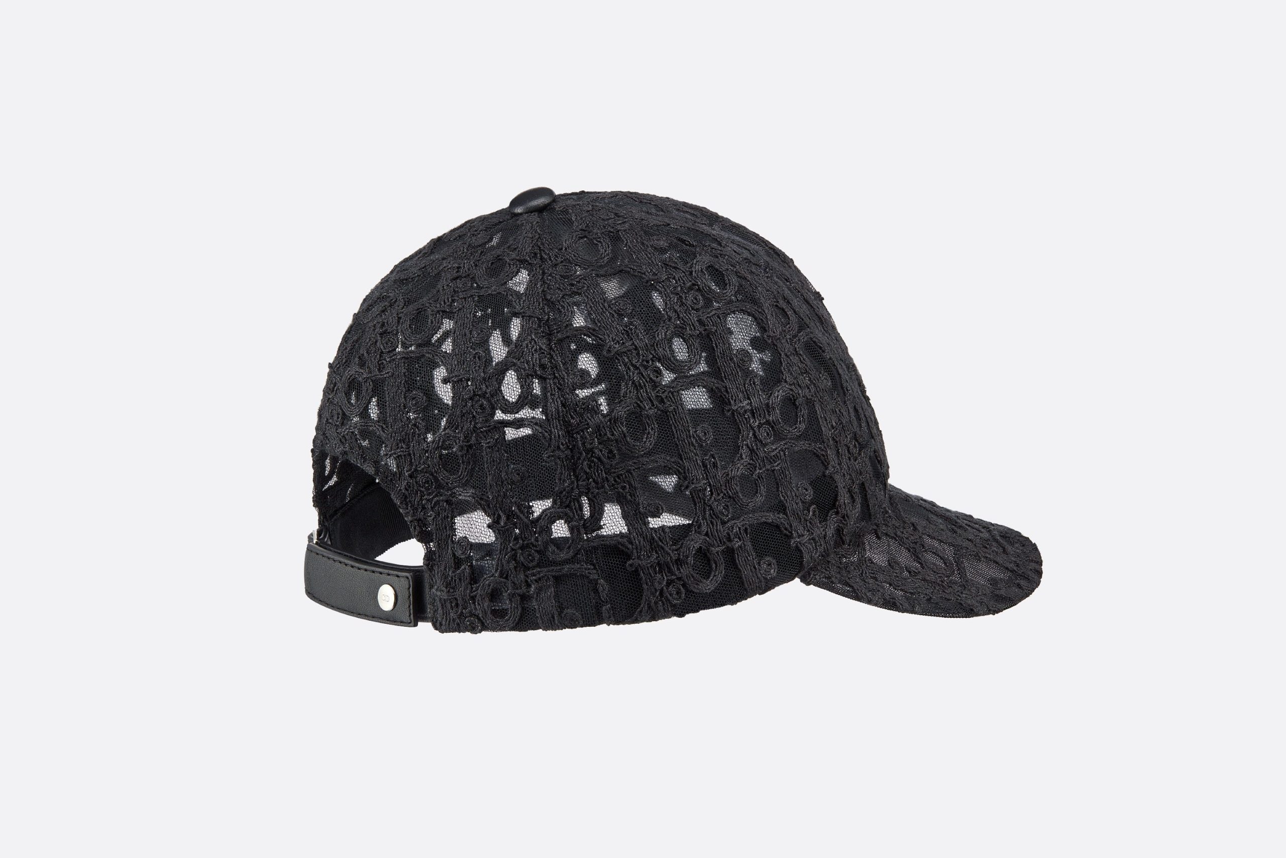 Dior x CACTUS JACK Technical Tulle Baseball Cap Black – Image 3