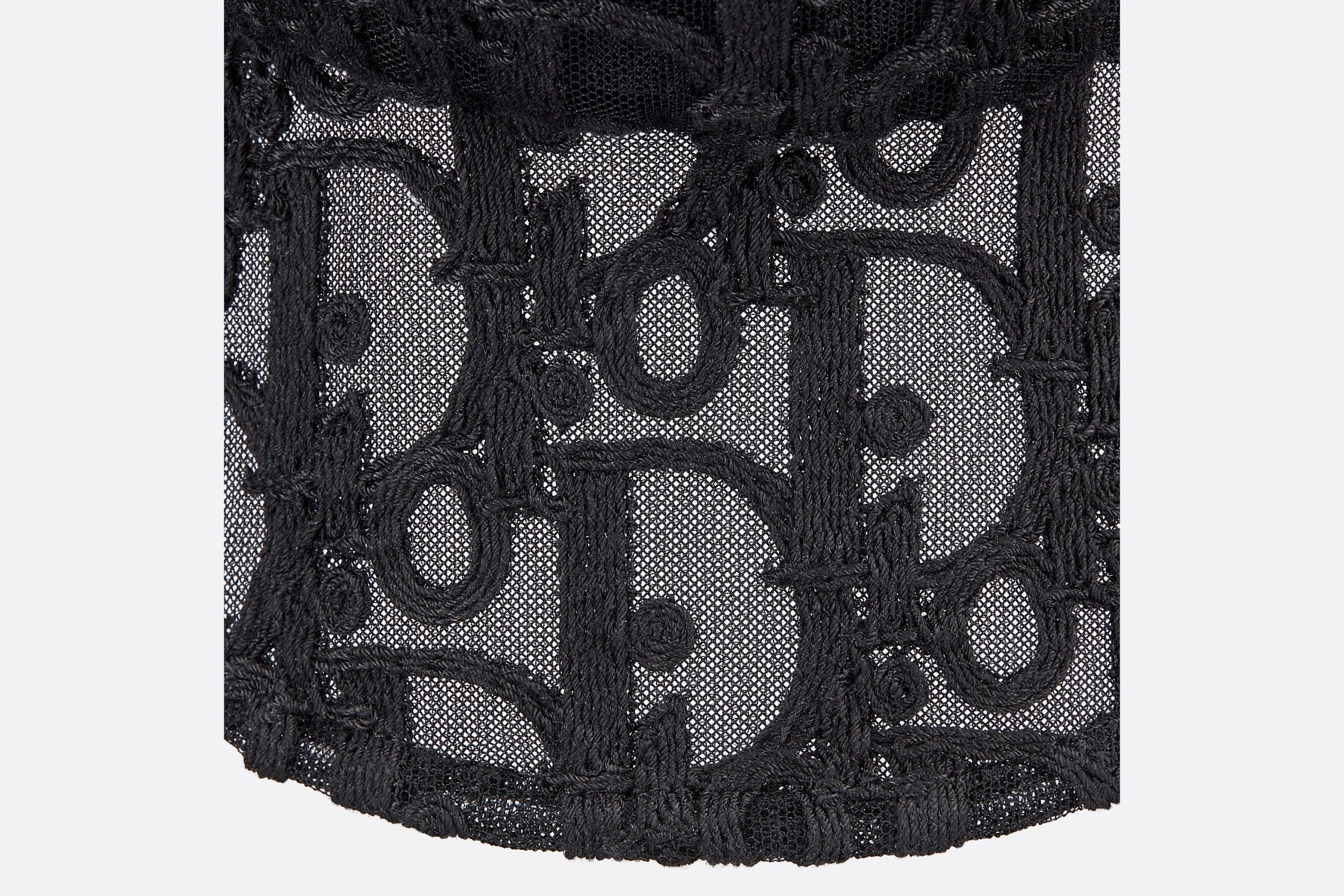 Dior x CACTUS JACK Technical Tulle Baseball Cap Black – Image 4