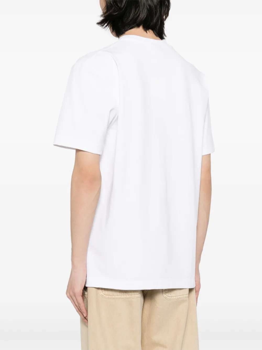Jacquemus Le T-Shirt Gros Grain White – Image 4