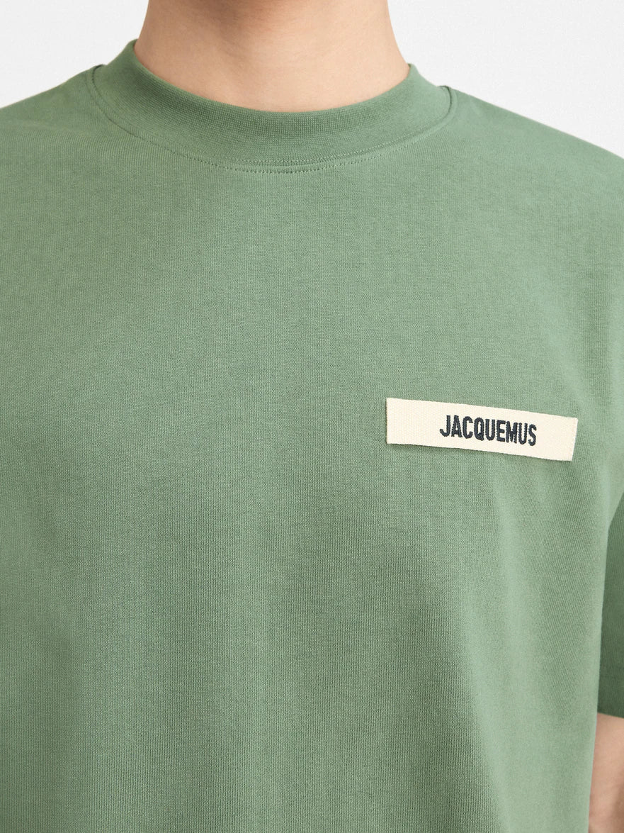 Jacquemus Le T-Shirt Gros Grain Light Green – Image 5