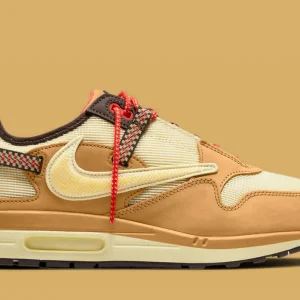 Nike Air Max 1 Travis Scott Cactus Jack Wheat Lemon Drop