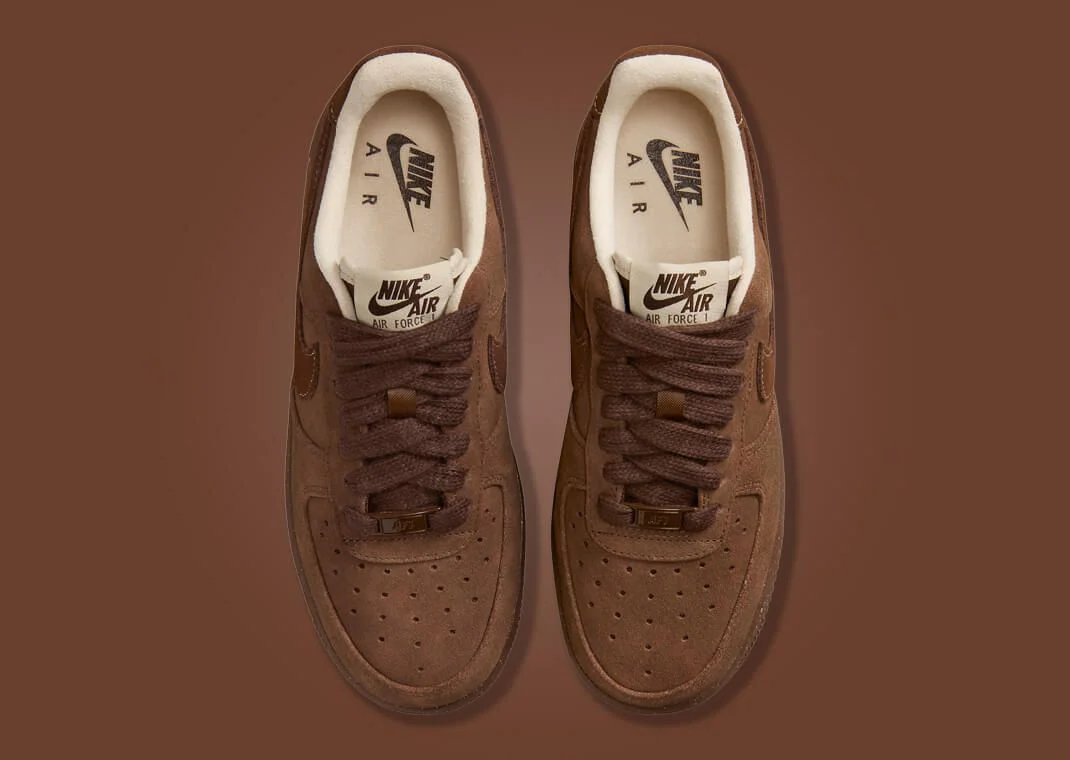 Nike Air Force 1 Low '07 Suede Cacao Wow – Image 5