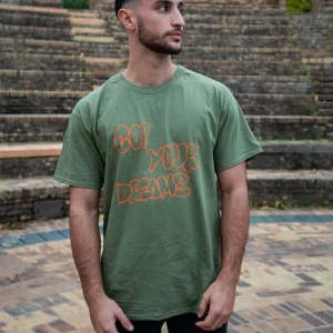 T-shirt - "Cop Your Dreams" Kaki