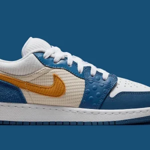 Air Jordan 1 Low SE French Blue Chutney White