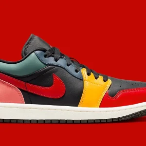 Air Jordan 1 Low SE Black Multi-Color