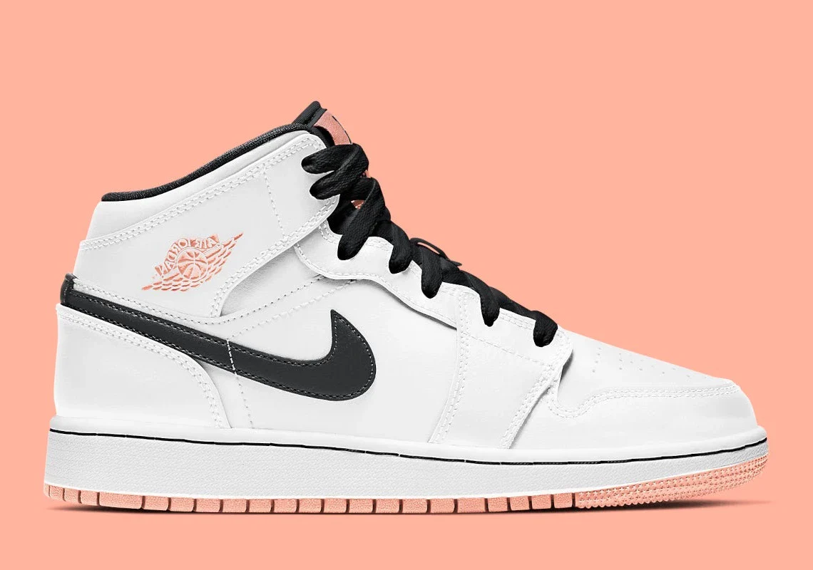 Air Jordan 1 Mid Arctic Orange – Image 2