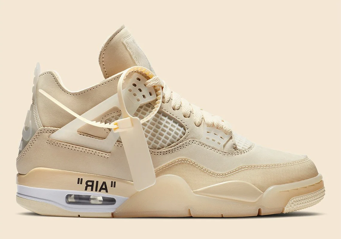 Air Jordan 4 Retro Off White Sail – Image 2