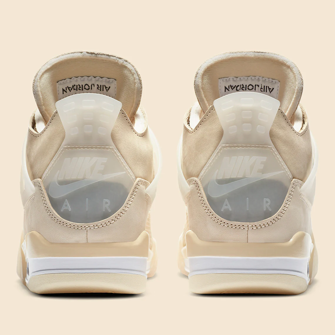 Air Jordan 4 Retro Off White Sail – Image 6