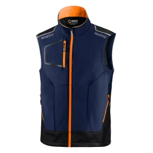 Bodywarmer Tech Illinois Bleu/Orange