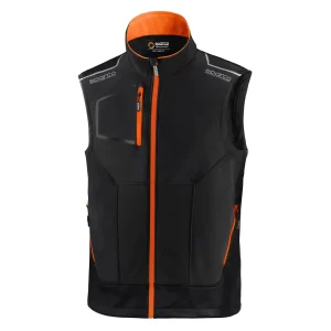 Bodywarmer Tech Illinois Noir/Orange