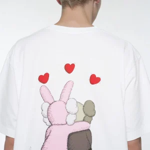 TEE-SHIRT UNIQLO KAWS PINK