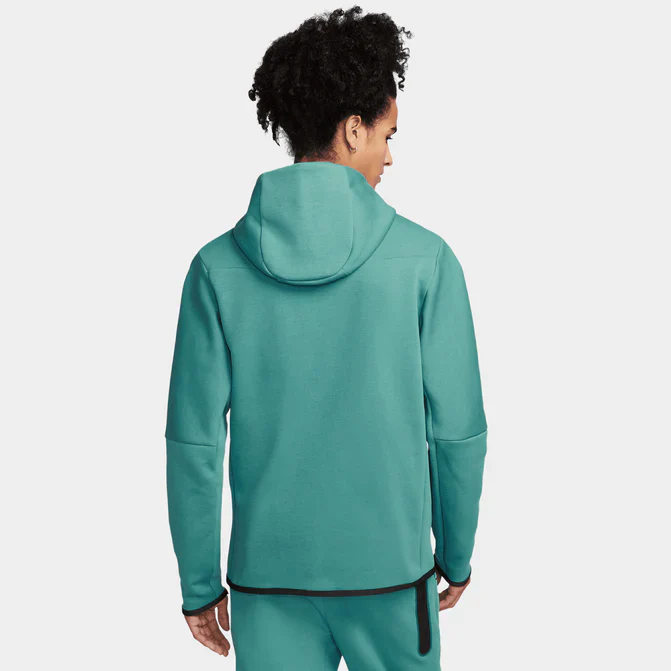 Nike Sportswear Tech Fleece Hoodie & Joggers Set Mineral Teal/Black – Image 5