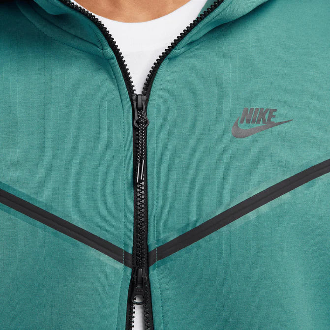 Nike Sportswear Tech Fleece Hoodie & Joggers Set Mineral Teal/Black – Image 7