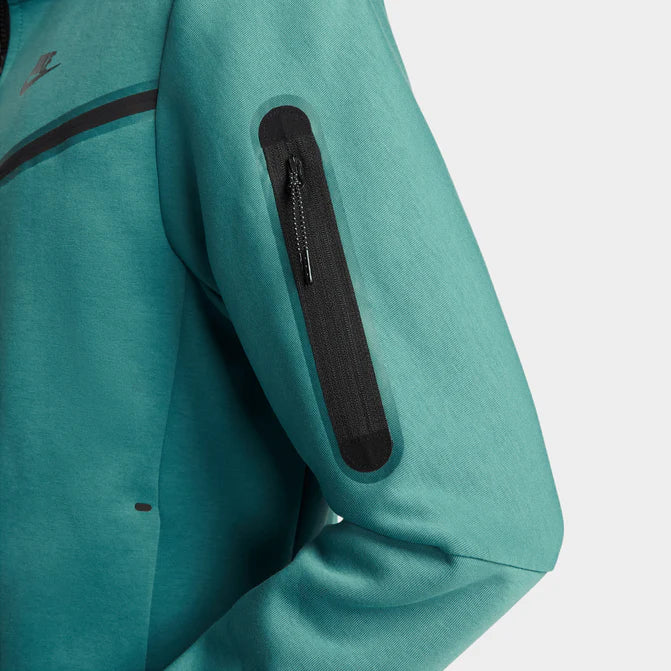Nike Sportswear Tech Fleece Hoodie & Joggers Set Mineral Teal/Black – Image 8