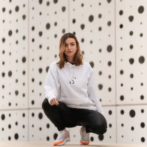 Sweat à capuche - "GS20 Blanc"
