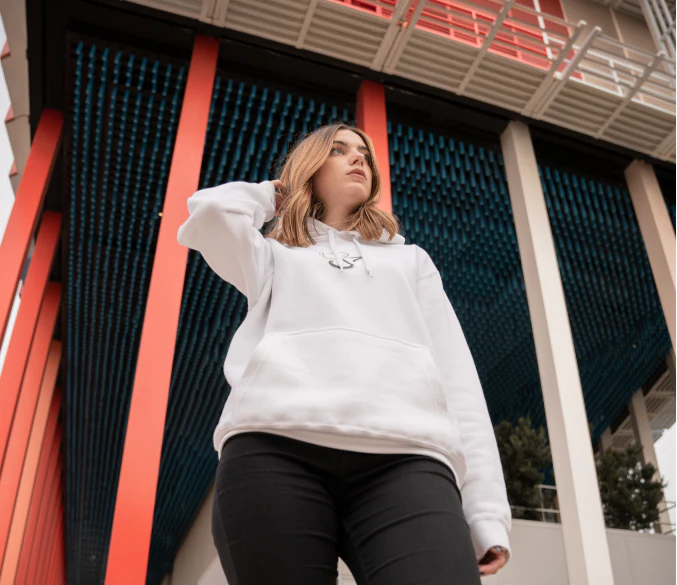 Sweat à capuche - "GS20 Blanc" – Image 5