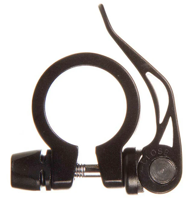 Evo, déblocage Rapide intégré, collet de tige de selle, 29.8mm, noir – Image 2