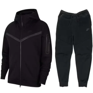 Nike Sportswear Tech Fleece Full Zip Hoodie & Joggers Set