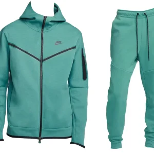 Nike Sportswear Tech Fleece Hoodie & Joggers Set Mineral Teal/Black