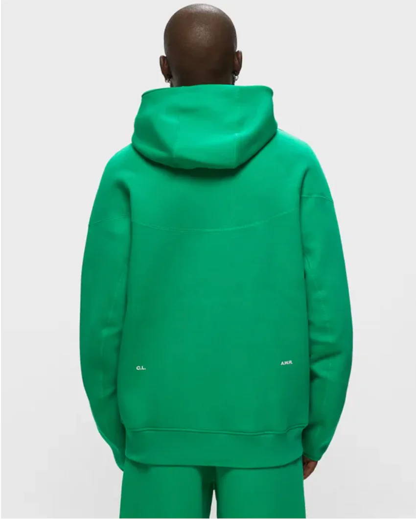 Nike x NOCTA Tech Fleece Hoodie Stadium Green/Sail – Image 4
