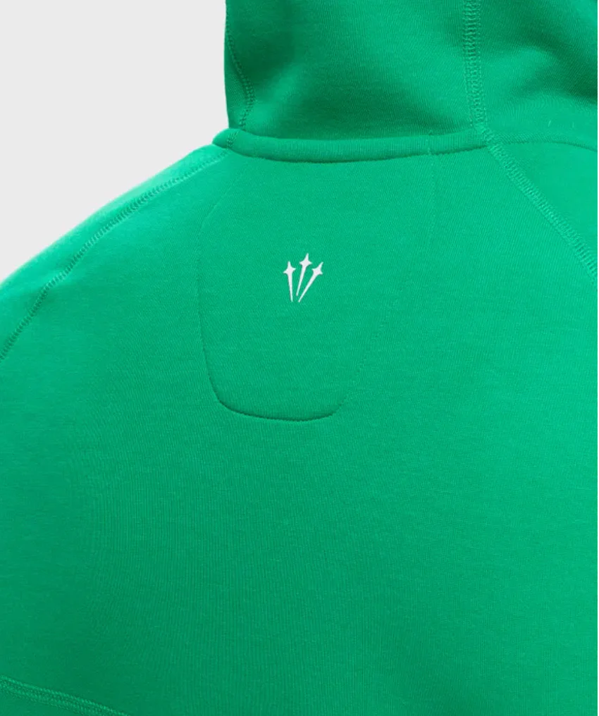 Nike x NOCTA Tech Fleece Hoodie Stadium Green/Sail – Image 6