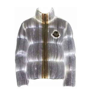 Moncler Maya 70 by Palm Angels Jacket Bright White