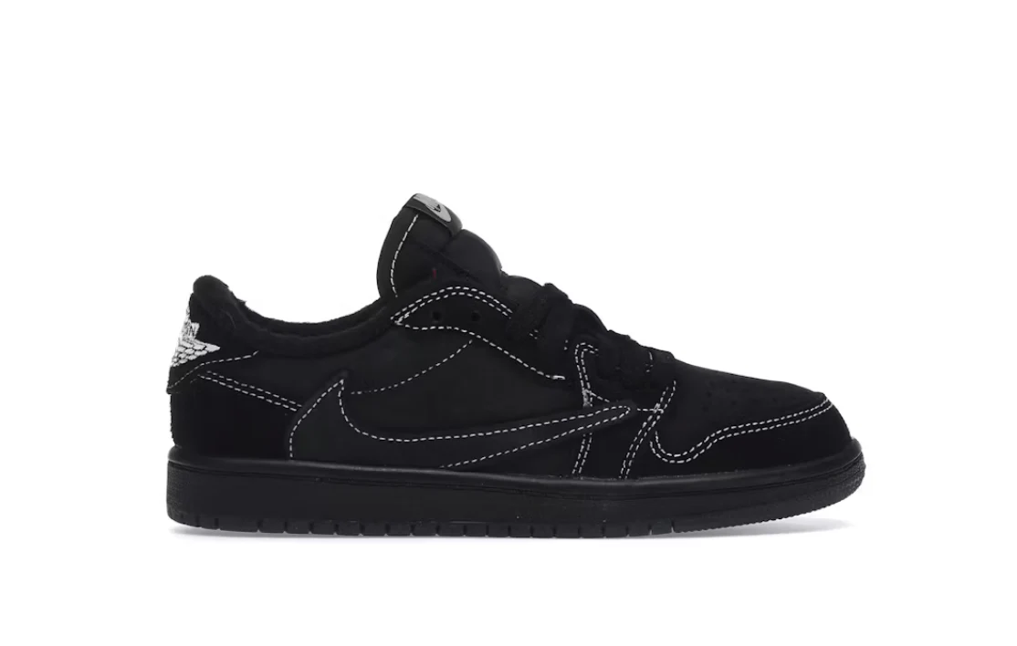 Jordan 1 Retro Low OG SP Travis Scott Black Phantom (TD) – Image 2