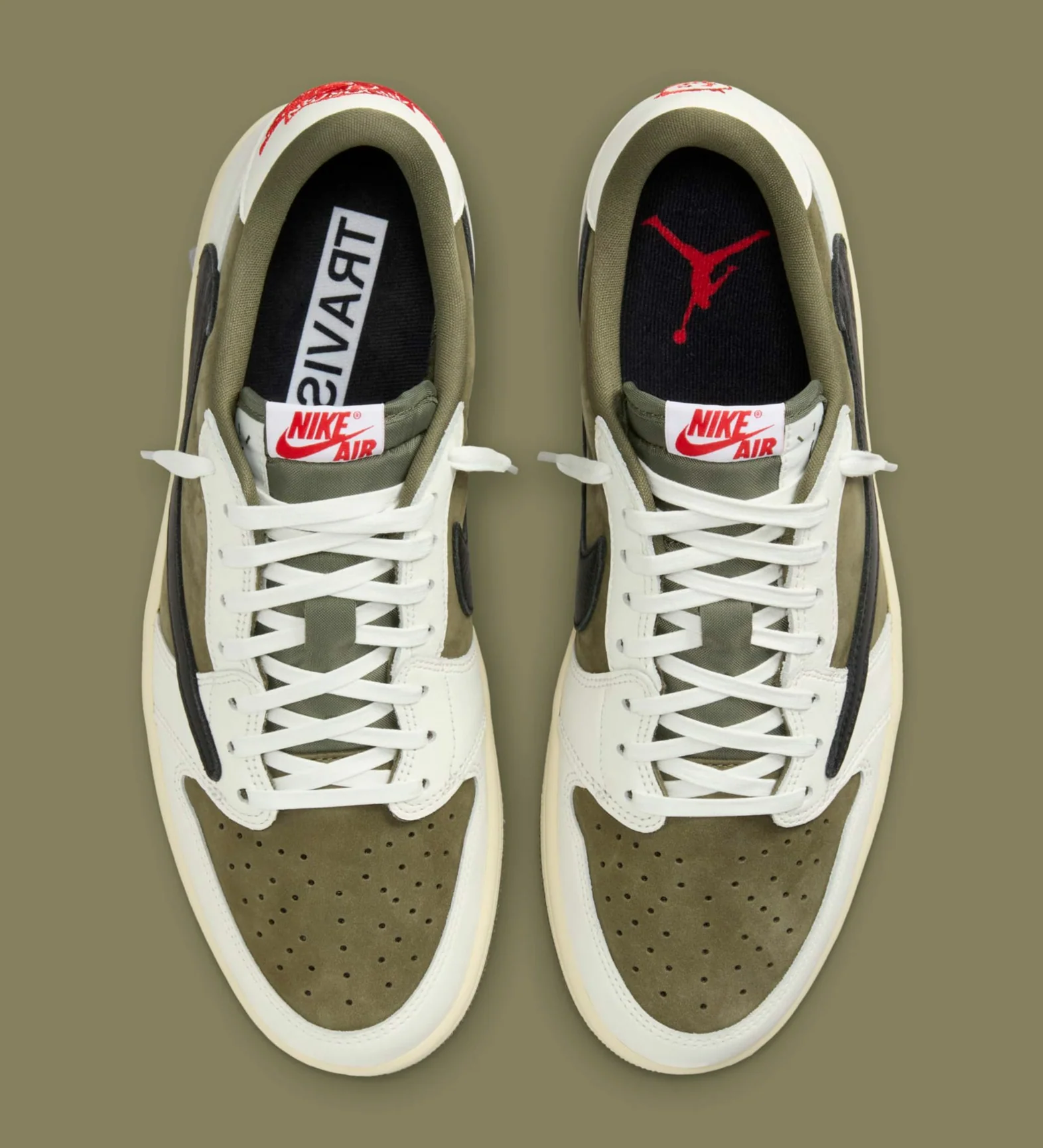Jordan 1 Retro Low OG SP Travis Scott Medium Olive – Image 5