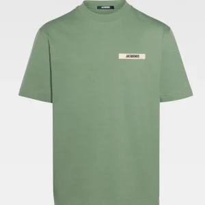 Jacquemus Le T-Shirt Gros Grain Light Green