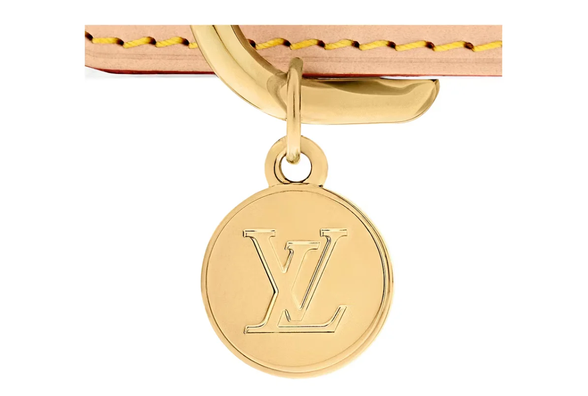 Collier pour chien Louis Vuitton x Takashi Murakami Monogram Multicolore MM Blanc Multicolore – Image 4