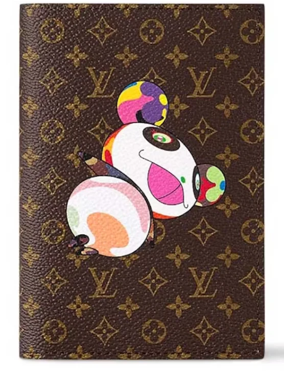 Couverture de passeport Louis Vuitton x Takashi Murakami Monogramme – Image 2