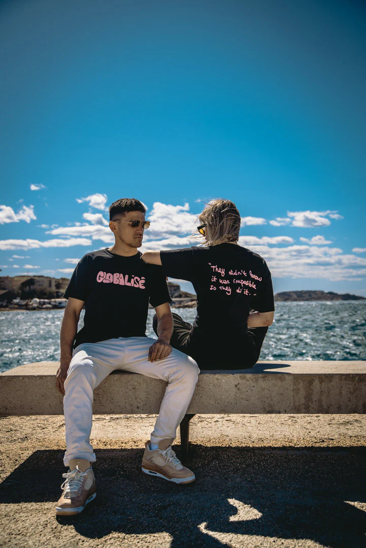 T-shirt - "GLOBALISÉ" noir – Image 4