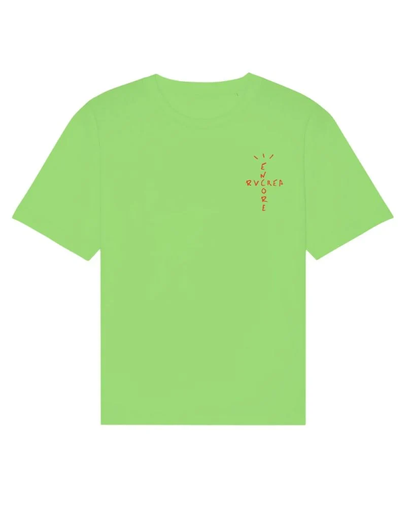 ENCORE SNEAKERS  X RVCREA "AJ6" Tee (Lime) – Image 3