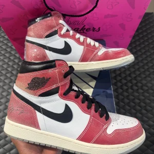 Jordan 1 High rétro lacets bleus Trophy Room Chicago OCCASION