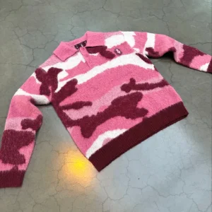 PULL DOMRICH MOHAIR ROSE