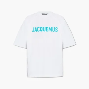 Tee-shirt JACQUEMUS Typo Logo Bleu