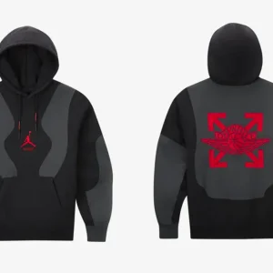 OFF-WHITE x Jordan Hoodie Black