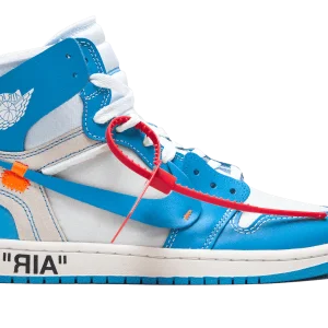 Air Jordan 1 Retro High Off White University Blue