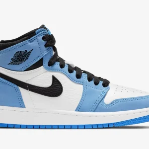 Jordan 1 Retro High White University Blue Black