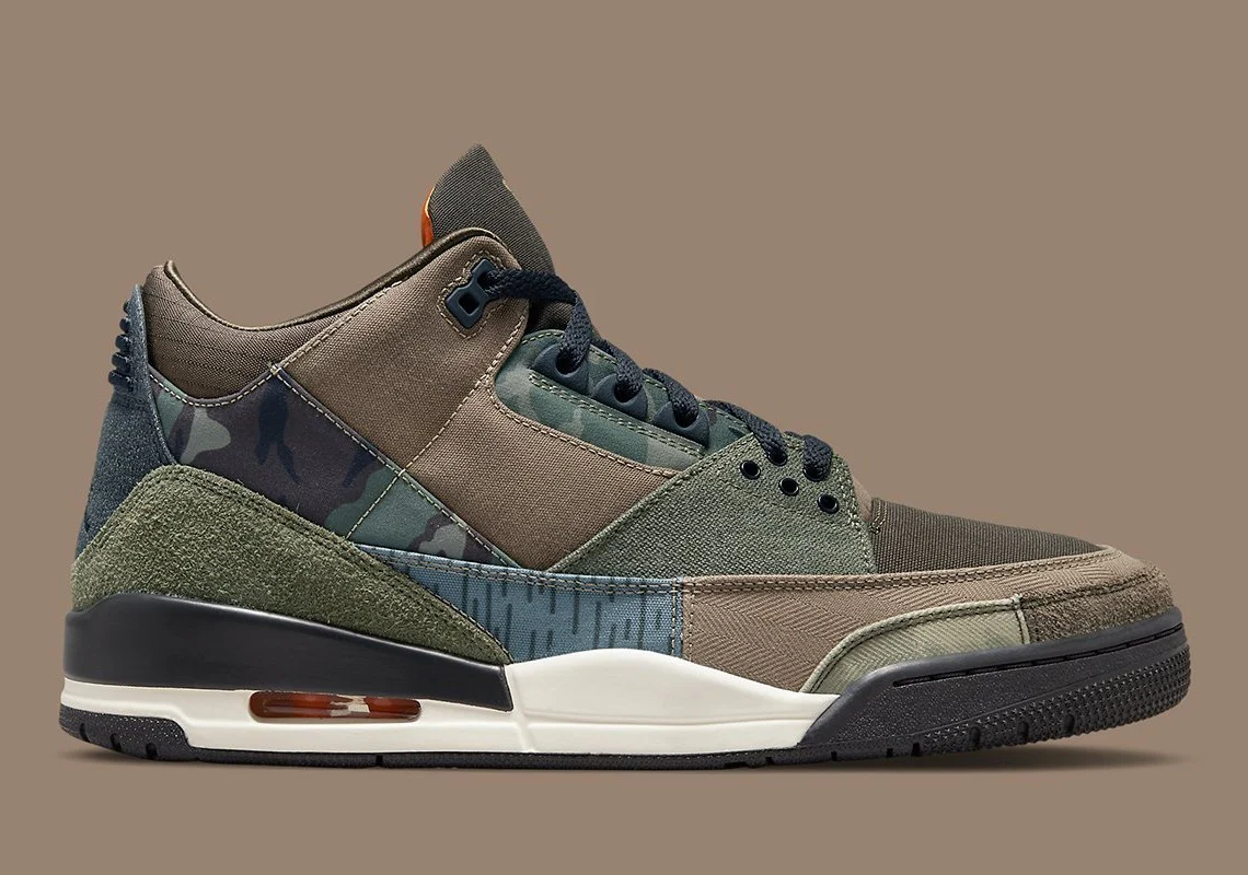 Jordan 3 Retro Patchwork Camo – Image 2