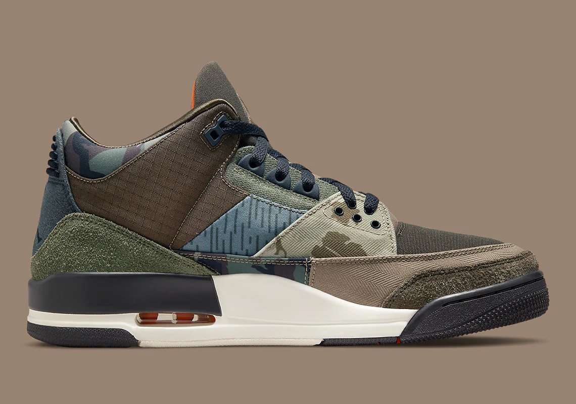 Jordan 3 Retro Patchwork Camo – Image 4