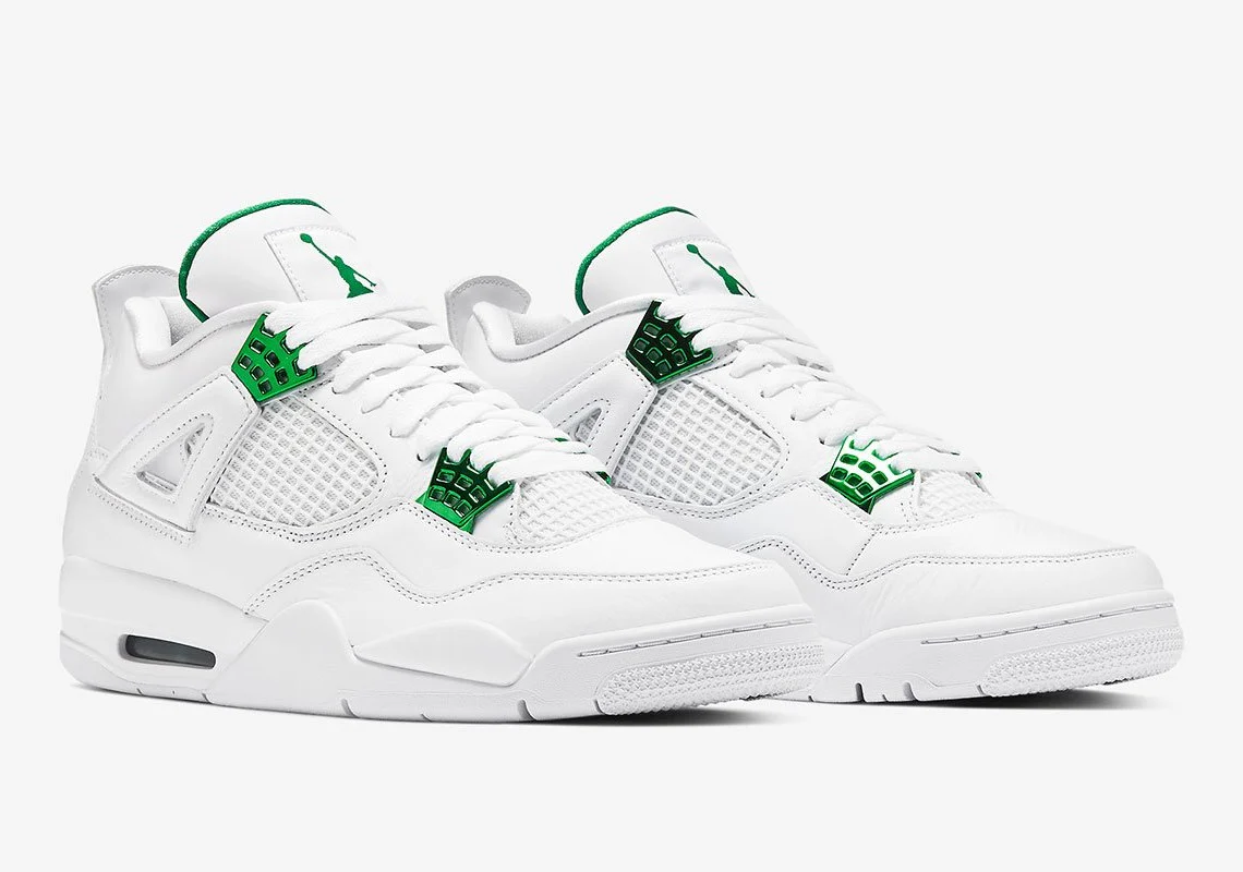 Jordan 4 Retro Metallic Green – Image 3