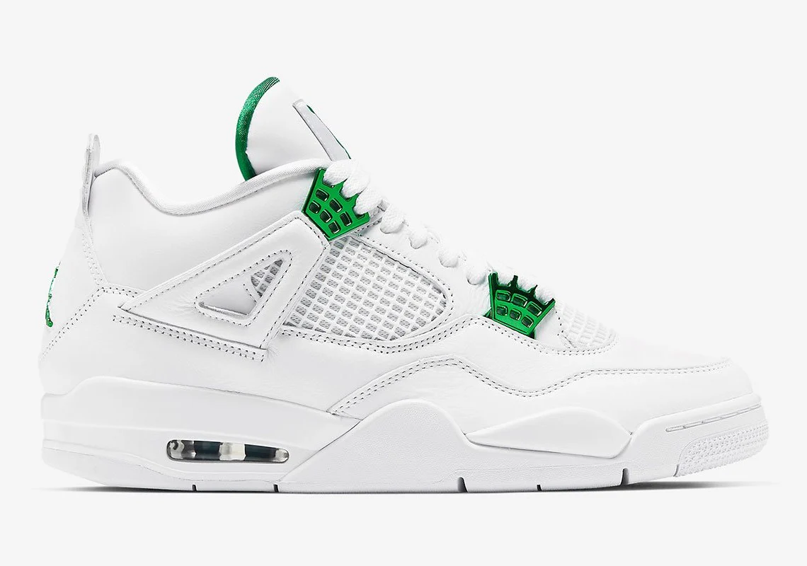 Jordan 4 Retro Metallic Green – Image 2