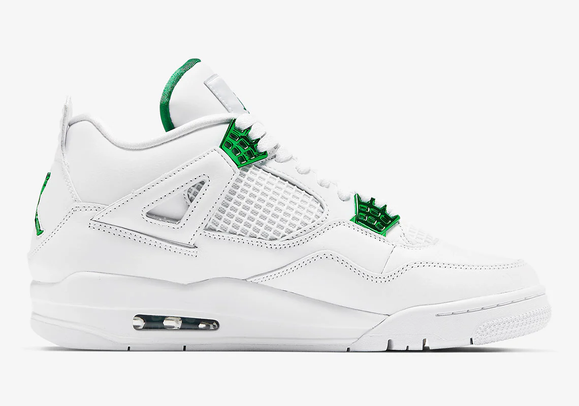 Jordan 4 Retro Metallic Green – Image 4