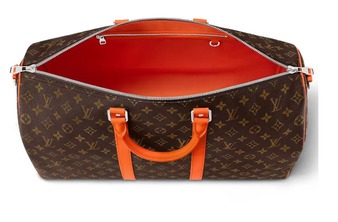 Louis Vuitton Bandoulière Keepall 50 Colormania Orange – Image 3