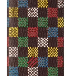 Louis Vuitton Brazza Wallet LV Vers Damier Ebene Multicolor