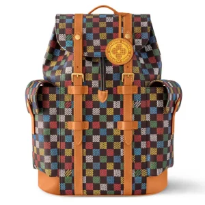 Louis Vuitton Christopher MM LV Vers Damier Ebene Multicolor