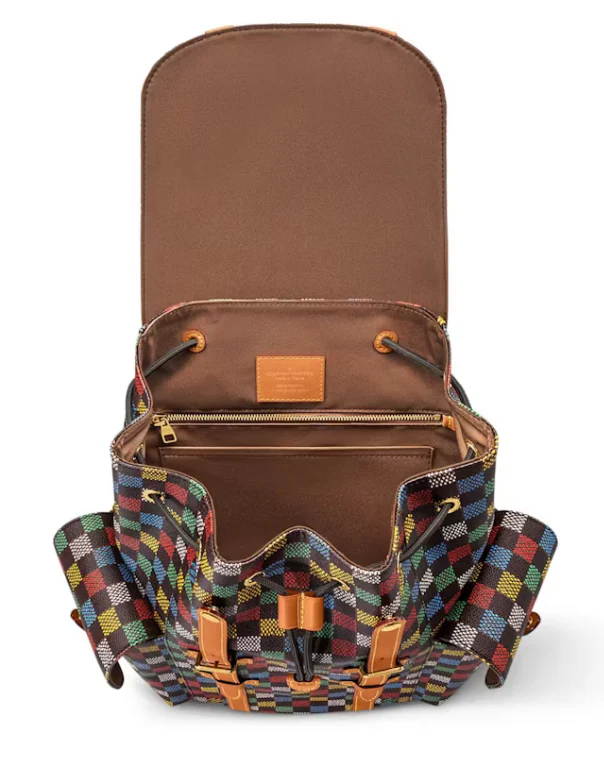 Louis Vuitton Christopher MM LV Vers Damier Ebene Multicolor – Image 4